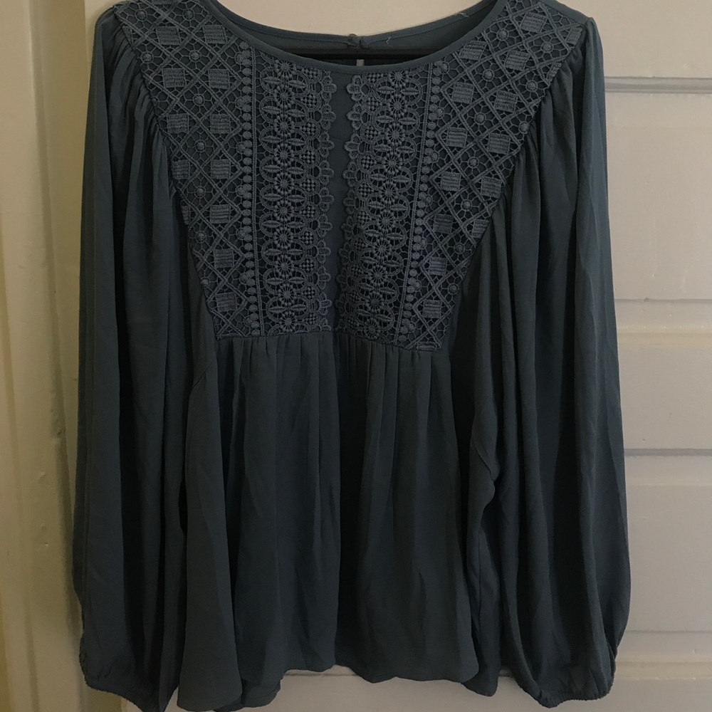 Light Blue Bishop Long Sleeve